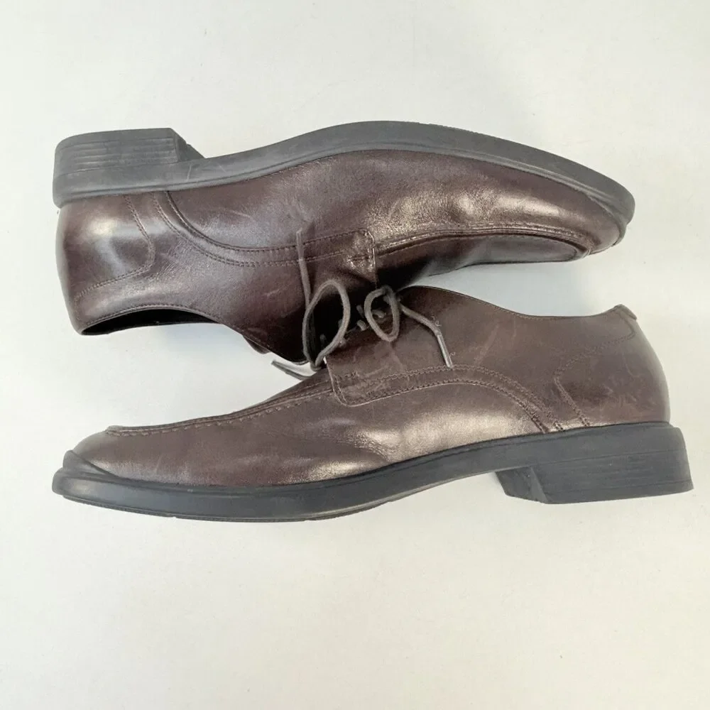 Cole Haan Men 11 M Air Stylar Split Ox Toe T Moro Brown Leather NikeAir C10697